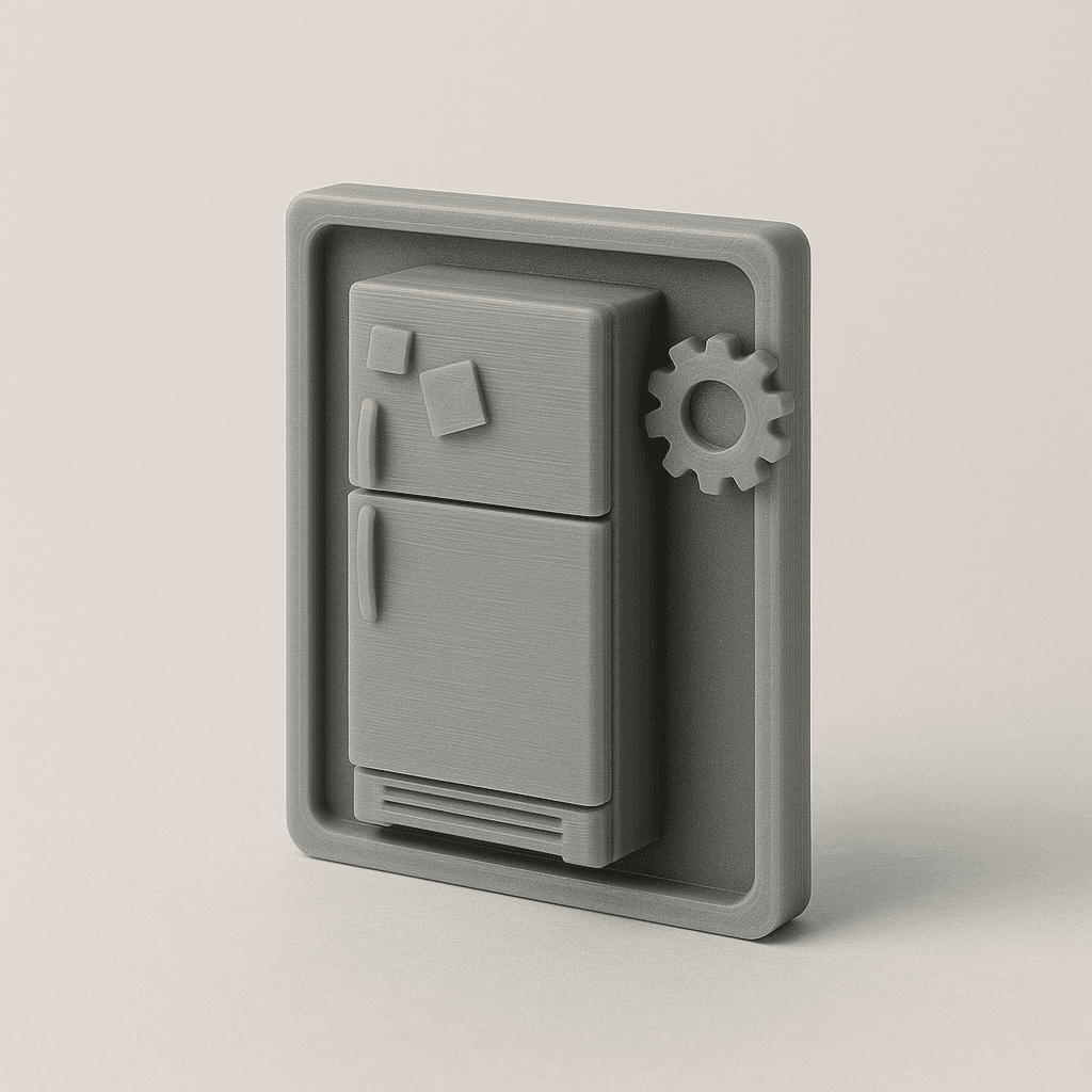 แม่เหล็กติดตู้เย็น 3D