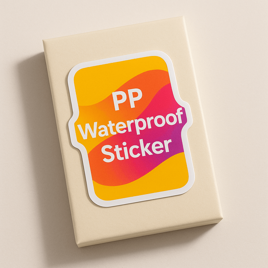 สติกเกอร์ PP กันน้ำ
